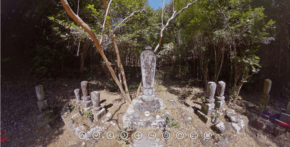 360°画像の記録「鈴木正三墓所＠恩心寺（2023.3.7）」